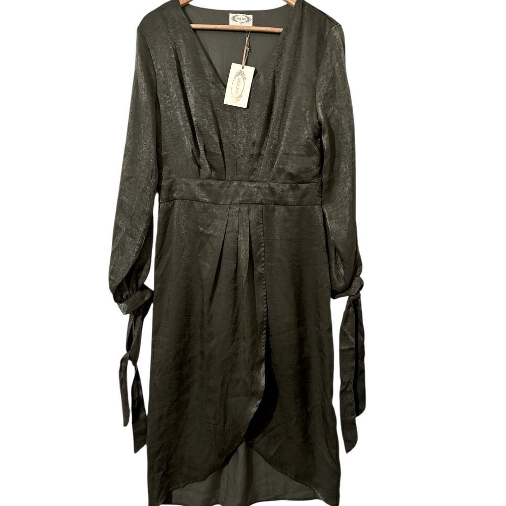 Mia Joy Womens Midi Dress NWT
